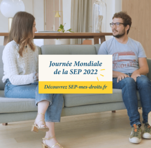 Journée Mondiale de la SEP 2022 : Marie Lotz, responsable médical neurosciences chez Roche Pharma France et Armand Thoinet, patient atteint de SEP, aventurier, pair-aidant et fondateur du site lesdefisdarmand.com, reviennent sur l’objectif du site « SEP mes droits » : favoriser l’accès aux droits et faciliter les démarches administratives.